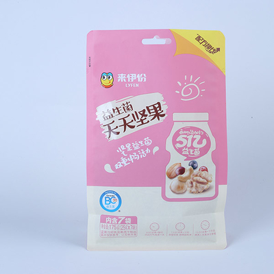 Snack 180mic Torebki z płaskim dnem Opakowania Foliowe torby z płaskim dnem