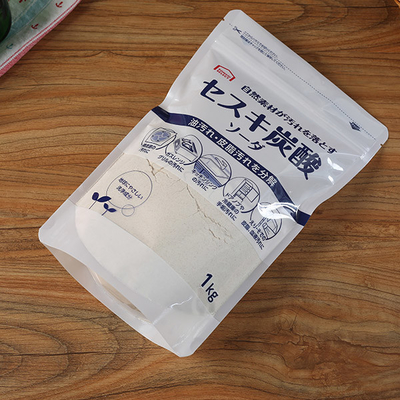 Plastikowe przezroczyste 1 kg woreczki stojące Opakowanie wielokrotnego użytku woreczki na przekąski Mylar Zipper