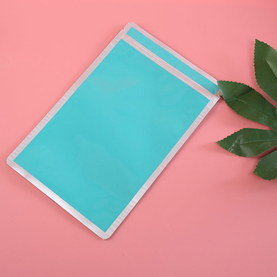 Laminowany plastikowy worek FFS z trzema uszczelnieniami Miękkie plastikowe opakowanie na przynęty z zamkiem błyskawicznym