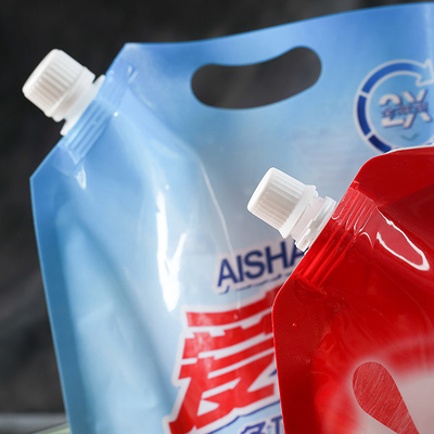 Plastikowy płyn do prania 60mic worek na mydło w płynie Opakowanie na detergent do prania