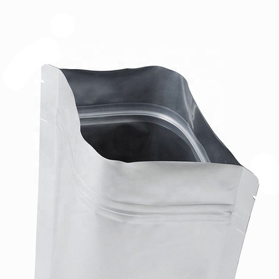Czarny zamek błyskawiczny 50g Zamykane torby na suwak Mylar Odporny na zapachy woreczek do stania