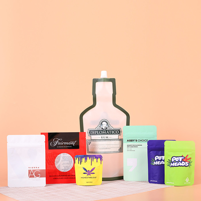 CPP Liquid Packaging Stand Up Spout Pouch 180mic na napoje